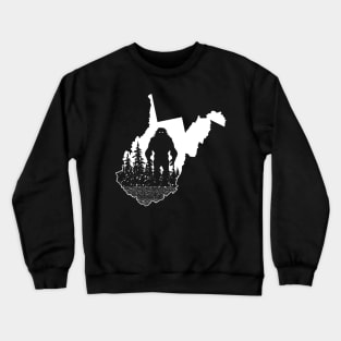 West Virginia Bigfoot Crewneck Sweatshirt